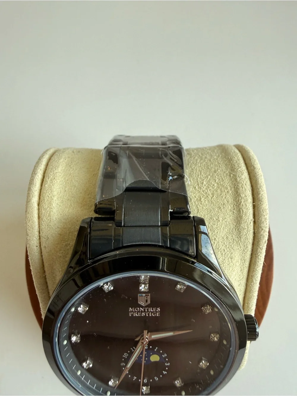 Montres Prestige Men’s Black Celestial Watch MPW-0371 42mm